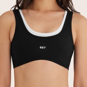 SET Active Cloud Layer Rise Bra